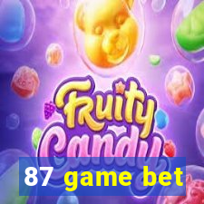 87 game bet